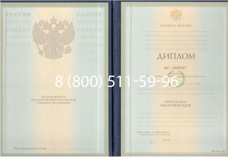 Купить Диплом о высшем образовании 1997-2002 годов в Жуковском