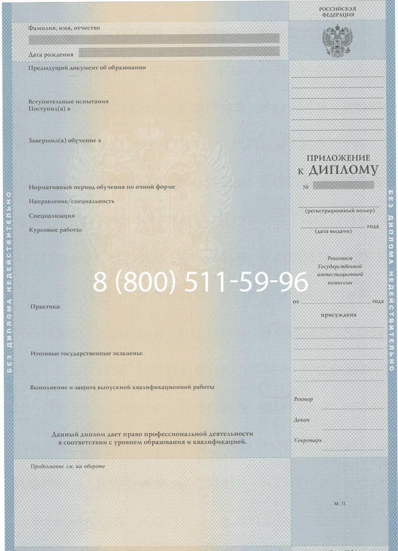 Купить Диплом специалиста 1997-2002 годов в Жуковском